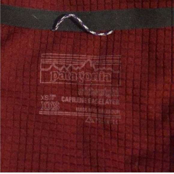 Patagonia capilene zip up base layer - Picture 2 of 5